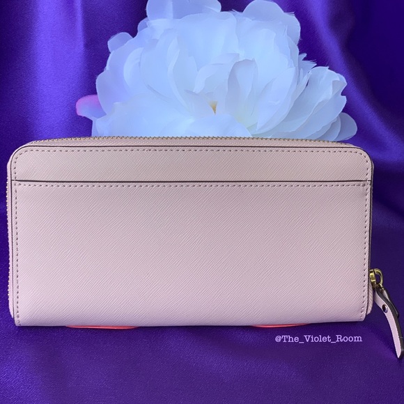 ▪️KATE SPADE▪️Large Wallet Flamingo By The Pool - Picture 2 of 6